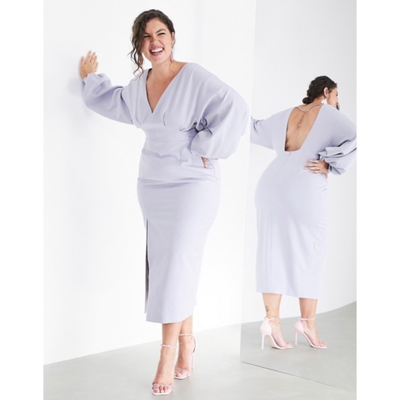 ASOS Curve Dresses & Skirts - NWT Asos Edition curve midi pencil dress Sz 18